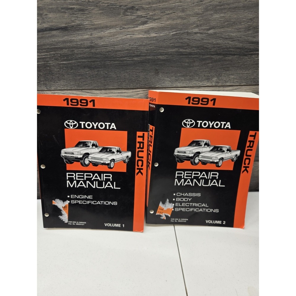 1991 Toyota Truck Shop Service Repair Manual